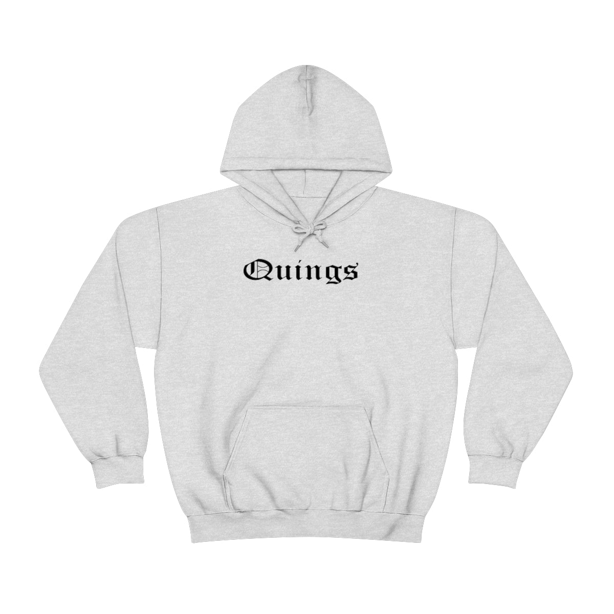 Grey Solid Hoodie